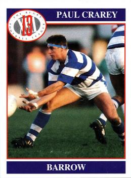 1991 Merlin Rugby League #135 Paul Crarey Front